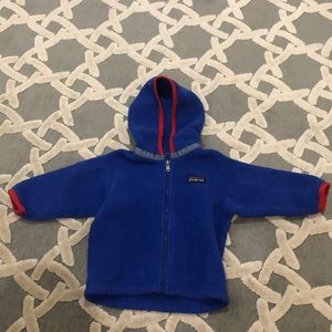 Patagonia fleece for baby boy size 3M.